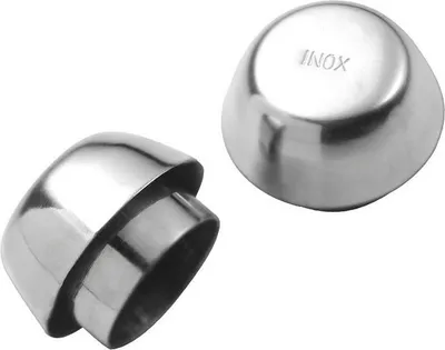 Immagine prodotto di Pedrini Paraspruzzi per Caffettiera Acciaio inox, 2 Pezzi