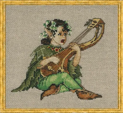 Produktbild von Nimue Kreuzstich Papier-Zählvorlage "Luthiel", 12G