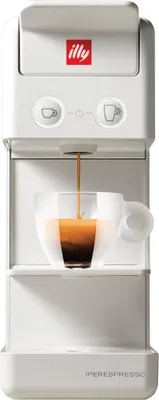 Produktbild von Illy Y3.3, Pad-Kaffeemaschine, 0,75 l, Kaffeekapsel, 1250 W, Weiß