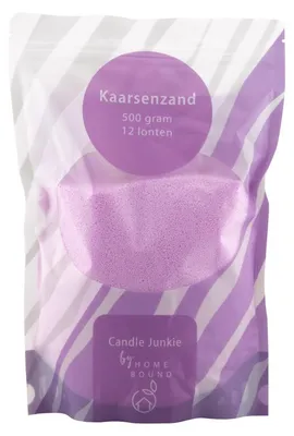 Produktbild von HomeBound Kerzenpulver 500 g mit 12 Dochten Magenta