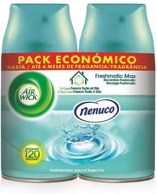 Zdjęcie produktu dla Odświeżacz powietrza Freshmatic do wielokrotnego napełniania firmy Air-wick #nenuco-2-x-250ml