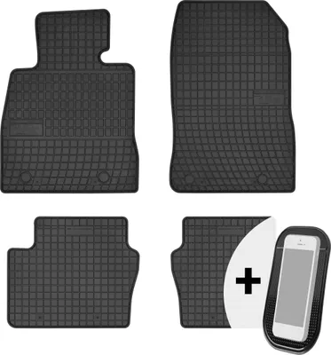 Produktbild von Gummimatten Auto Fußmatten Automatten Passgenau 4-teilig Set - passend für Mazda 2 III ab 2015