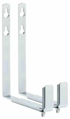 Image de ALBA 27748 Support pour caissettes à fleurs pour montage mural, vz. 2er Set