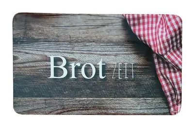 Produktbild von FRÜHSTÜCKBRETTCHEN 23,5x14cm aus Melamin Frühstückbrett Schneidbrett Schneidebrett Küchenbrett Brett spülmaschinenfest (Brotzeit-76)