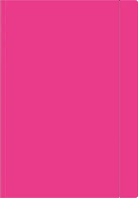 Produktbild von Interdruk Ordner mit Gummiband A4 Fluo Pink