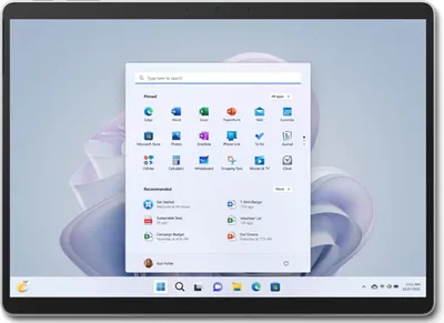 Produktbild von Surface Pro 9 Platinum, Intel i5-12. Gen, 8 GB, 256 GB SSD 2in1 Conver