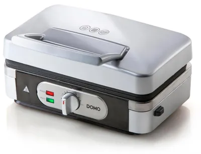 Productafbeelding van Sandwichmaker - 3-in-1 wafelijzer en contactgrill - Verwisselbare platen - Antiaanbaklaag