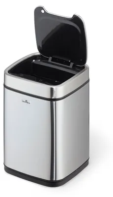 Produktbild von DURABLE Sensor Abfalleimer NO TOUCH 6l metallic silber