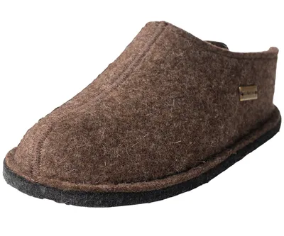 Produktbild von Haflinger Damen Herren Hausschuh Pantoffel Flair Smily 311013-0, Größe:37 EU, Farbe:Braun