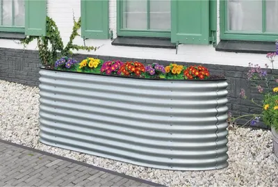 Obrázok produktu pre Zvýšená posteľ classic wave 240 x 80 x 82 cm strieborná