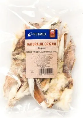 Obrázek produktu pro Petmex králičí snack pro psy 100 g