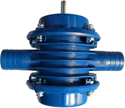 Produktbild von Tragbare Wasserpumpe, selbstansaugende Gleichstrom-Kreiselpumpe für elektrische Bohrmaschinen, 1 Stück, blau