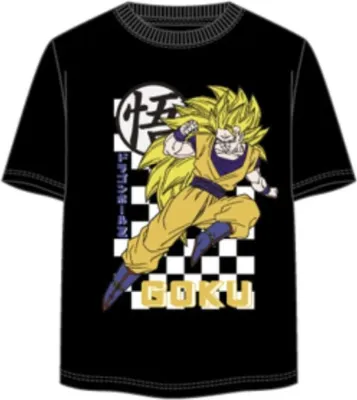 Produktbild von Goku Super Saiyan 3 Schwarzes T-Shirt Grö ß e M