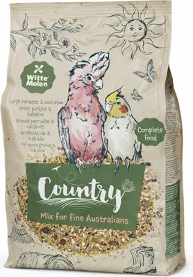 Zdjęcie produktu dla Witte Molen Country 550 g - pokarm dla papug australijskich z witaminami i minerałami