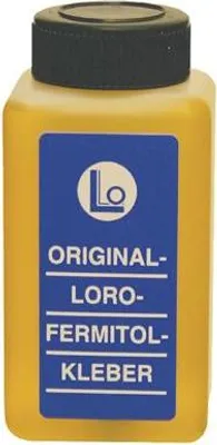 Produktbild von LORO-X-Kleber 00985. Pinselflasche 125ccm