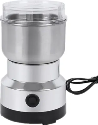 Produktbild von Kaffeemühle,tragbare Mühle,Edelstahlmühle mit großer Kapazität für die Küche,Getreidemühle zum Mahlen von Kaffeebohnen,Gewürzen und Kräutern