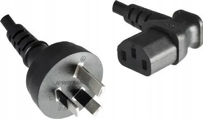 Immagine prodotto di Microconnect PE010418AUSTRALIA-A Cavo di alimentazione nero con spina di rete di tipo I C13 da 1,8 m (PE010418AUSTRALIA-A)