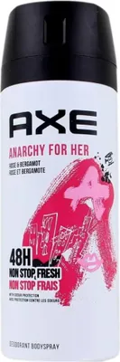 Obrázok produktu pre Axe - Dezodorant na telo - 48 Stunden Non Stop Fresh - Anarchy For Her - Rose & Bergamotte - 150 ml - 1 Stück