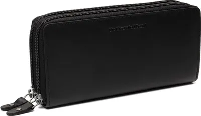 Image de The Chesterfield Brand Cuir porte-monnaie Hadley Ladies Wallet Black noir