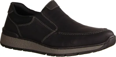 Produktbild von Rieker B9062-00 Herren Slipper, Synthetik, Kunstleder, Schwarz, NEU - Herrenschuhe Slipper, Schwarz