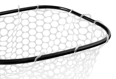 Produktbild von Delphin TroutSPIN Forellenkescher mit weichem Netz 40x30cm