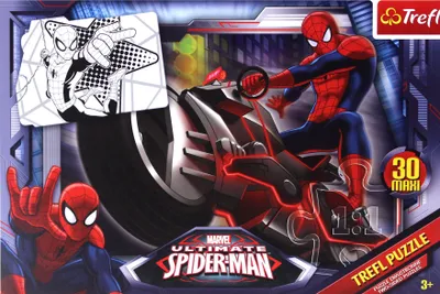 Produktbild von Puzzle 30 Przygody Spidermana Maxi Konturowe