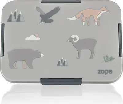 Productafbeelding van ZOPA Lunchbox, 1120 ml, met bergmotief