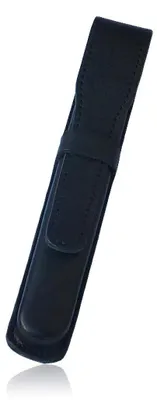 Productafbeelding van Zwart lederen etui