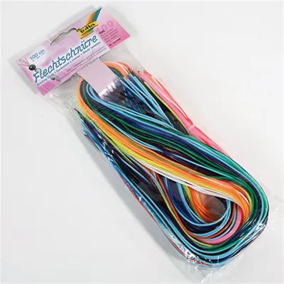 Produktbild von Folia, Flechtschnüre, 0,18x100 cm, 100 Schnüre, 731100