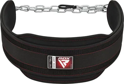Produktbild von RDX Dip-Gürtel 6 Zoll mit Kette und Karabiner, Dipping belt