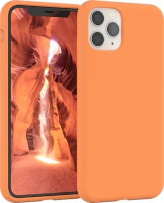 Produktbild von EAZY CASE Silikonhülle für Samsung Galaxy A10 Silikon Backcover Schutz in Orange
