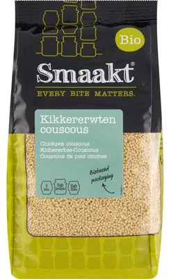 Produktbild von Smaakt Kichererbsen-Couscous 340 g – proteinreicher, vielseitiger Couscous