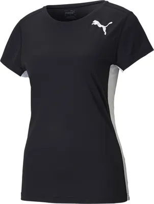 Produktbild von PUMA Cross The Line Trainingsshirt 2.0 Damen puma black/puma white L