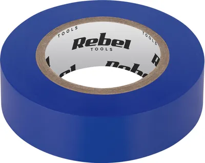 Productafbeelding van REBEL isolatietape (0,13 mm x 19 mm x 10 meter), blauw