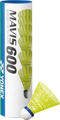 Produktbild von Yonex - "Mavis 600" Federball (6er-Pack) CS2688 (Einheitsgröße) (Blau)