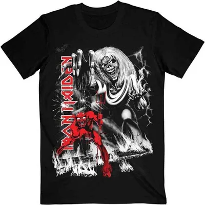Obrázek produktu pro Iron Maiden Number Of The Beast Jumbo Black XL Tričko