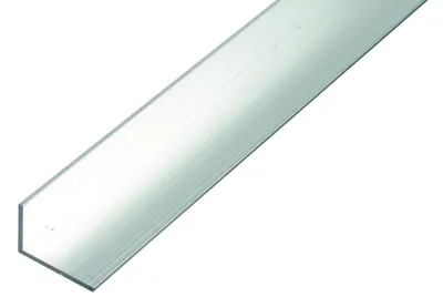 Image de Alberts 498436 Profilé d'angle, aluminium, naturel, 1000 x 30 x 20 mm, set de 4