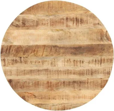Immagine prodotto di Piano tavolo in legno massello - Rotondo - Allargatore per tavolo - 40 cm - Marrone
