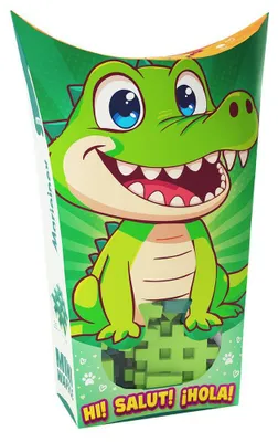Produktbild von Mini PocketPets Krokodil-Waffelblöcke 06910