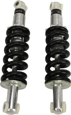 Immagine prodotto di Coppia di ammortizzatori da 215 mm, 2000 libbre, 8T, regolazione dello smorzamento, ammortizzatori, gambe ammortizzanti, ammortizzatori per moto da cross da 47 cc a 125 cc, ATV, go kart