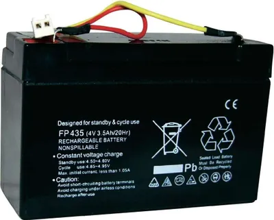 Obrázek produktu pro Beltrona Handlampen-Akku ersetzt Original-Akku HB90A 4 V 3400 mAh (EISHB90A)