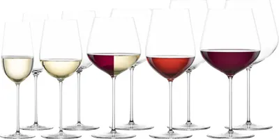 Produktbild von Zwiesel Glas VUELO Wein- und Champagnergläserset 10-teilig