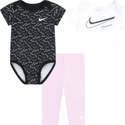 Produktbild von Nike Kids Set Swoosh Logo Set 3 Einheiten Mehrfarbig 9 Months Mädchen Mehrfarbig 9 Months