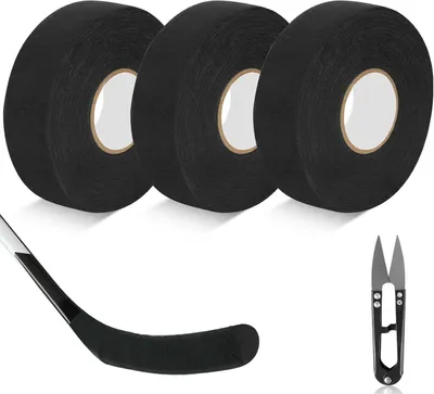Zdjęcie produktu dla Taśma antypoślizgowa czarna - 3 rolki, wymiary 2,5 cm x 25 m - zawiera nożyczki