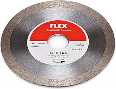 Immagine prodotto di Disco diamantato FLEX, Ø125, piastrella, 349038