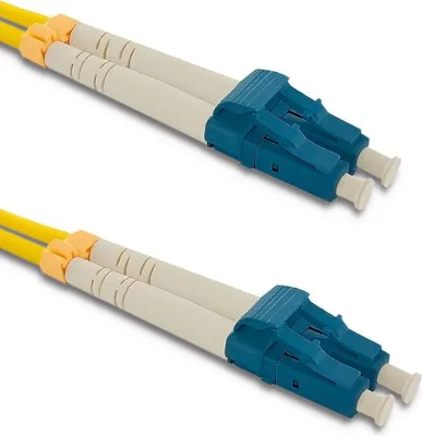 Zdjęcie produktu dla Kabel światłowodowy Qoltec LC/UPC – LC/UPC | Singlemode | 9/125 | G652D | Duplex | 1 m
