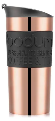 Immagine prodotto di Tazza da viaggio Bodum, a doppia parete, acciaio inox, 0,35 l