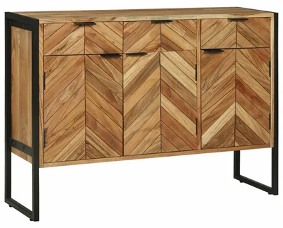 Obrázok produktu pre Maison Exclusive – Komoda, 100 x 30 x 75 cm, masívne drevo akácie