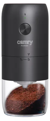 Obrázek produktu pro Bezprzewodowy elektryczny młynek do kawy Camry USB | CR 4302 | 25 W | Pojemność ziaren kawy 25-30 g | Czarny