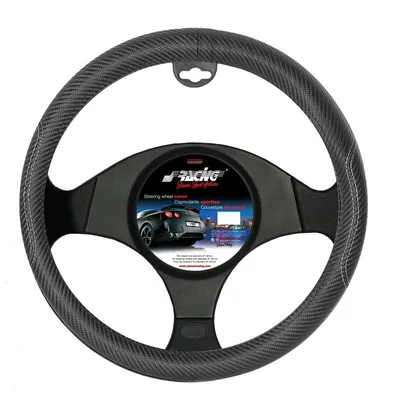Produktbild von Simoni Racing CVT/22 Lenkradbezug Ø37-39cm Schwarz carbon Lenkradhülle